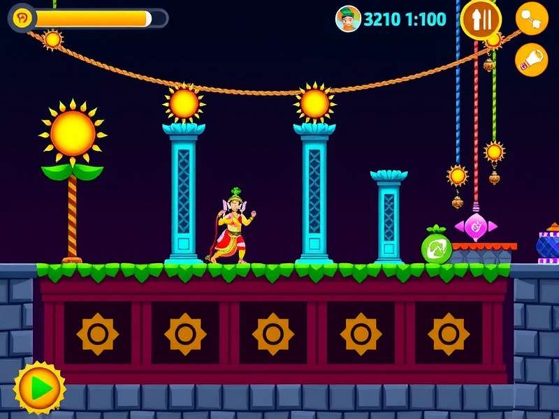 Holi Festival Event in Multicolored Sentinels